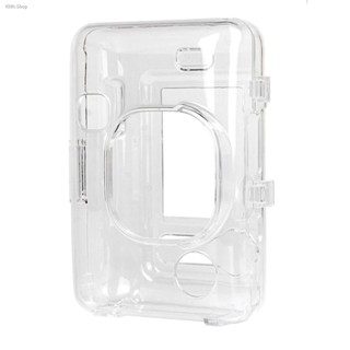 For Fujifilm Instax Mini Liplay Case Clear Plastic Hard Cover