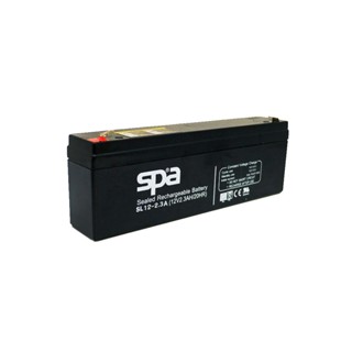 SLA Battery SL 12-2.3 SPA แบตเตอรี่แห้ง 12V 2.3AH ออกใบกำกับภาษีได้ batterymania