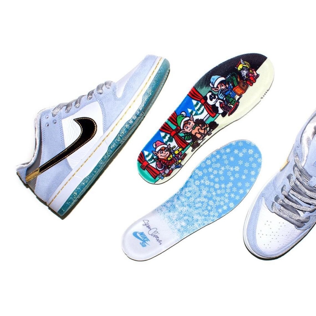 ┇❏□Nike SB Dunk Low x Sean Cliver ร้องเท้าแบรนด์ มือสองรองเท้าผ้าใบ nike แท้100% ผู้ชาย ผู้หญิง