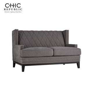 Chic Republic CORNWALL/2 โซฟา 2 ที่นั่ง - สีเทา , น้ำเงินเข้ม