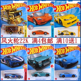 Batch 23C Hot Wheels รถสปอร์ตขนาดเล็กร้อนที่เปลี่ยนแปลงตลอดเวลาการจราจรรถรางรถอัลลอยด์รถของเล่นเด็ก C4982