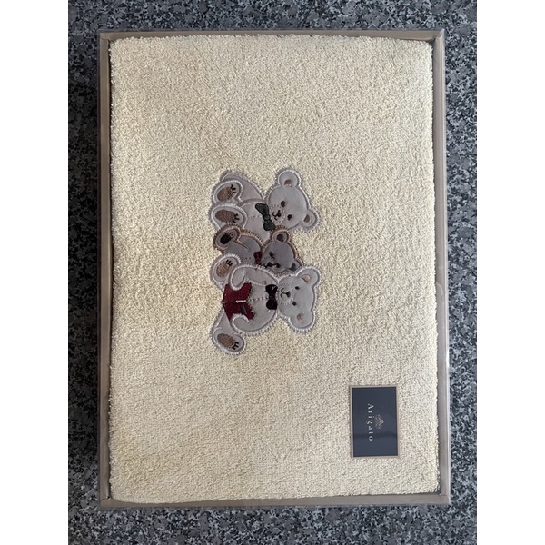 ผ้าเช็ดตัวพรีเมี่ยม Arigato ARiGATO HOME SET ขนาด 27 x 54 นิ้ว สีเหลือง