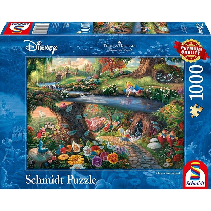 [สินค้าพรีออเดอร์] Schmidt Disney Thomas Kinkade jigsaw puzzle จิ๊กซอว์นำเข้า 1000,3000,6000 ชิ้น ราคา ถูกที่สุด ดีลบีเคเค แกลเลอรีภาพที่ 9