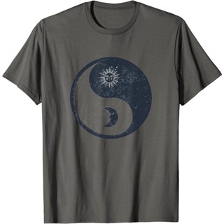 เสื้อยืดสมาธิ Yin Yang Sun Moon