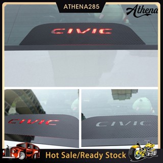 Athena สติ๊กเกอร์คาร์บอนไฟเบอร์สําหรับติดตกแต่งรถยนต์ Honda Civic