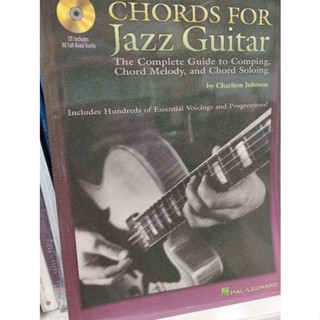 CHORDS FOR JAZZ GUITAR W/CD /073999793710