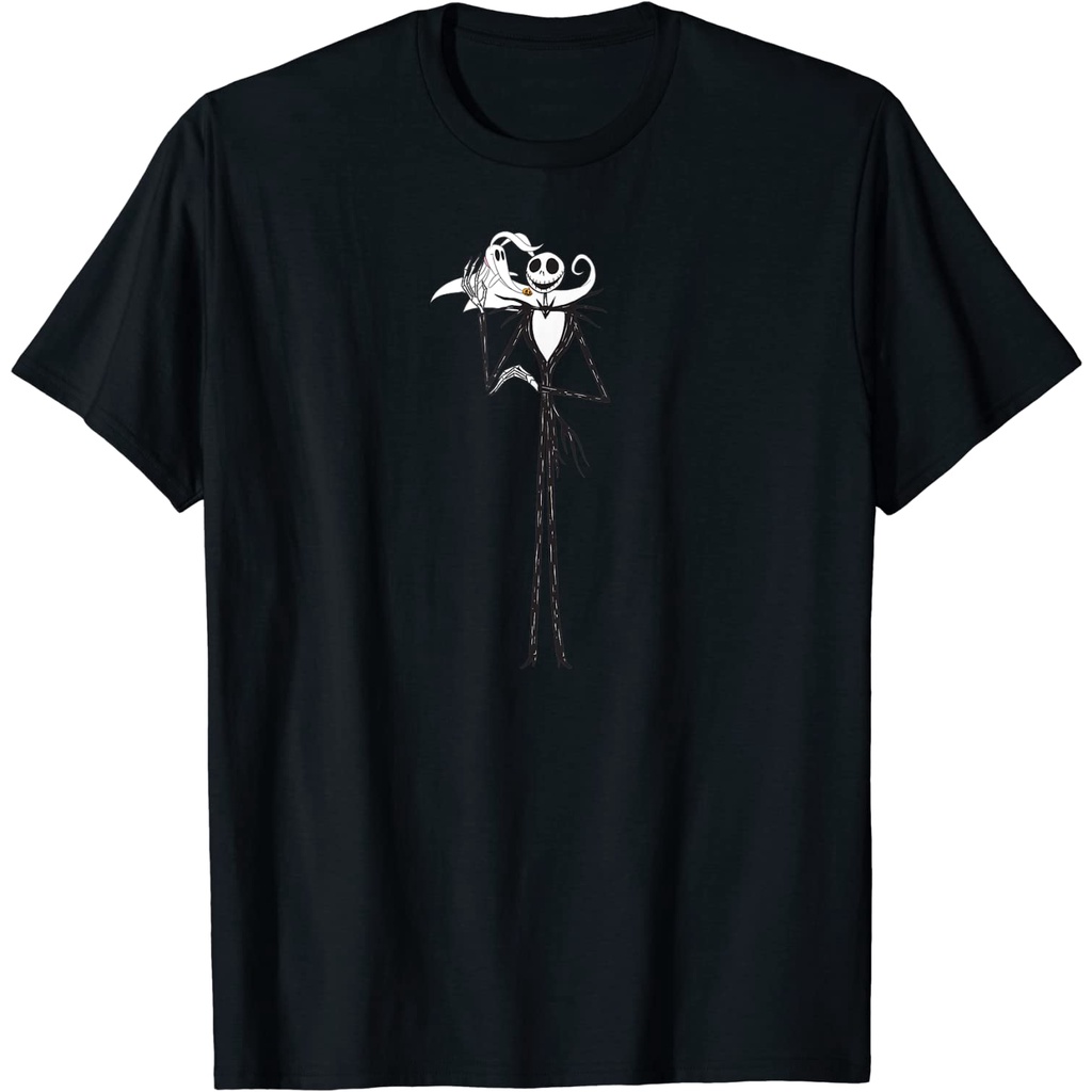Disney Halloween Nightmare Before Christmas Zero และ เสื้อยืด Jack