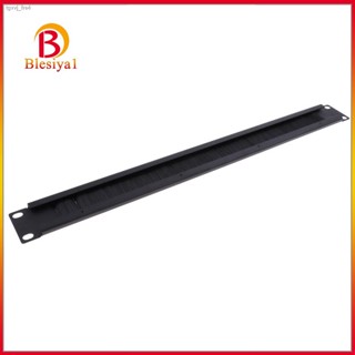 [BLESIYA1] Brush Panel 19" 1U Server Data Cabinet Cable Management Rack Mount Bar Slot