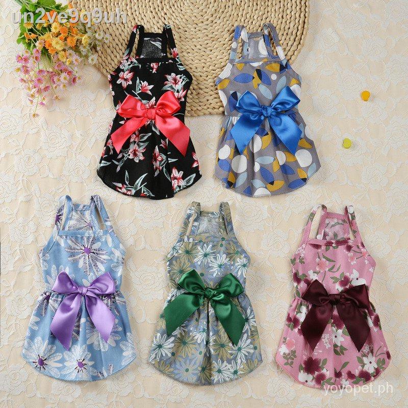 Summer Pet Dog Dress Princess Dog Wedding Dresses Cat Skirts
