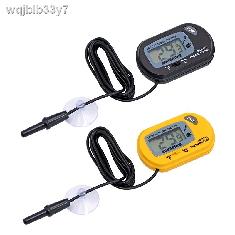 LCD Digital Aquarium Thermometer Fish Tank Water Temperature Meter Aquarium Pond  Temp Detector
