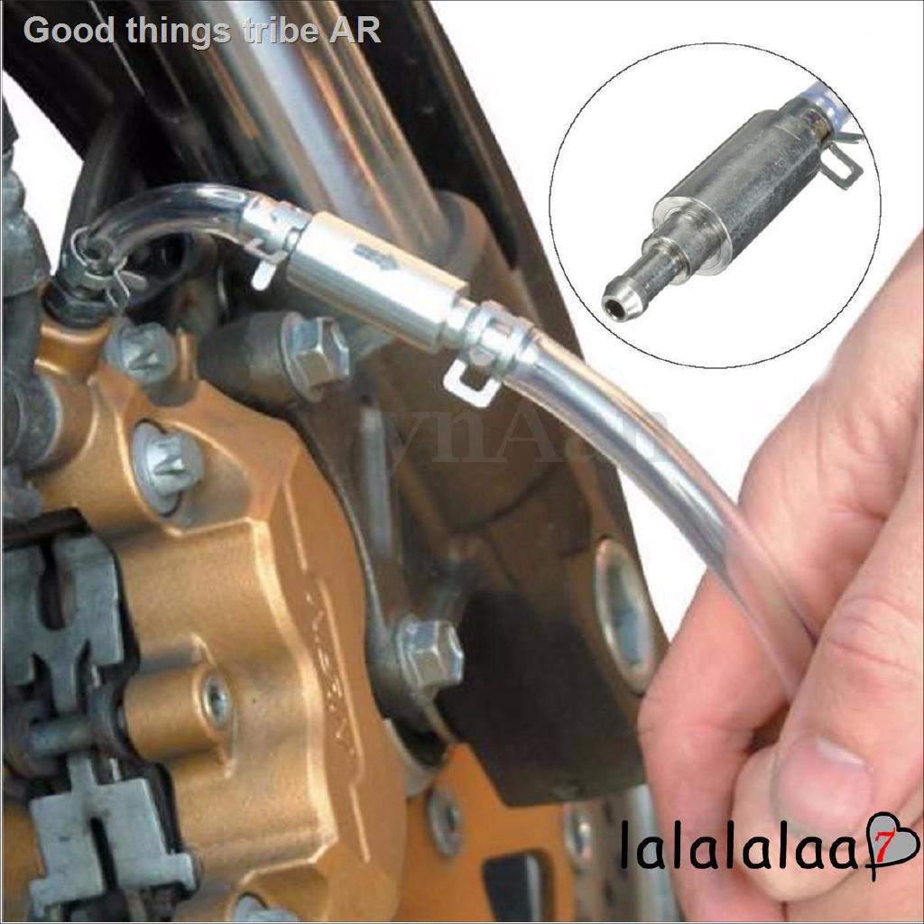 LLL-Motorcycle Car Brake Clutch Bleeder Hose One Way Valve