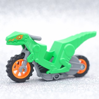 LEGO Green Velociraptor Bike VEHICLE - LEGO® Minifigures Authentic เลโก้แท้