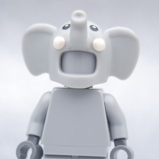 LEGO Elephant Mask HEADGEAR - LEGO® Minifigures Authentic เลโก้แท้