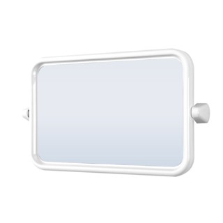 THE RICH BUYER กระจก PVC เหลี่ยม รุ่น MR C-001 สีขาว กระจกห้องน้ำ กระจกเงา กระจก