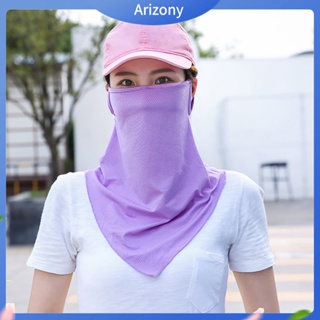 [ARIZONY] หน้ากากผ้าพันคอระบายอากาศป้องกันรังสียูวีสําหรับขี่จักรยาน