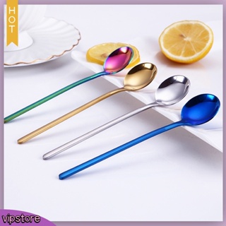 [VIP] Anti-rust Stainless Steel Desserts Coffee Tea Stirring Spoons Kitchen Tableware