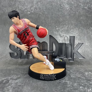 ฟิกเกอร์อนิเมะ Slam Dunk Master Rukawa Maple ZX Sakuragi ถนนดอกไม้รูปปั้นเครื่องประดับของเล่น Xiangbei Five Tigers Fourt