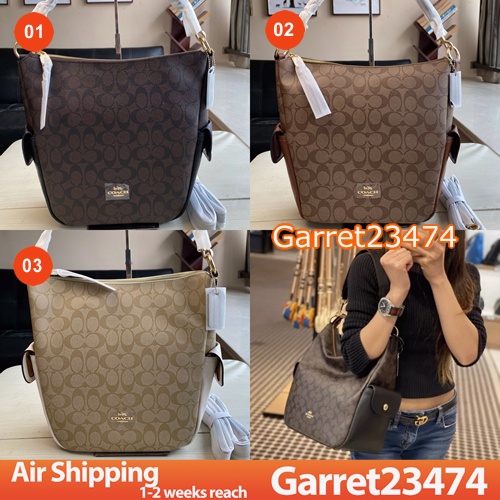 COACH C1523 Women PENNIE series cowhide bucket bag Shoulder bag slingbag beg 1523