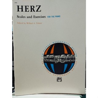 HERZ SCALES AND EXERCISES FOR THE PIANO (ALF)038081019758