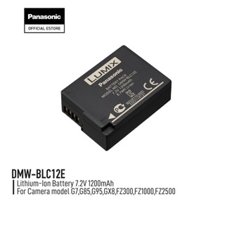 Panasonic Accessories DMW-BLC12E Battery For G7 G8 G95 GX8 FZ300 FZ1000 FZ2500