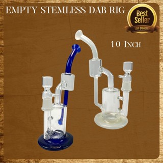 แจกันแก้ว Empty Stemless Dab Rig 10 Inch