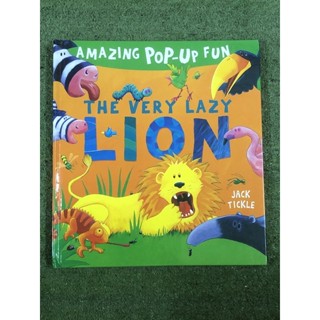 AMAZING POP UP FUN THE VERY LAZY LION