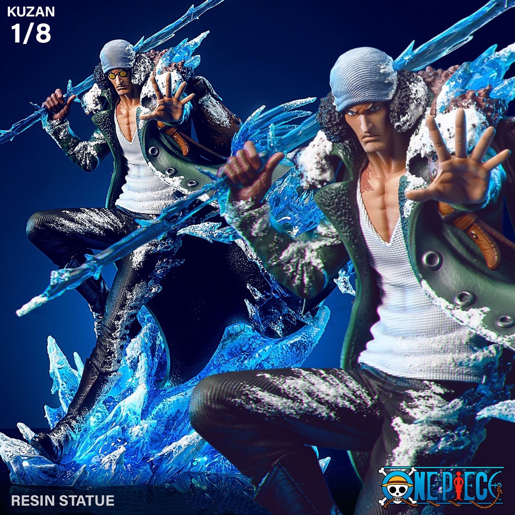 ฟิกเกอร์ LX Studio วันพีช เต็มพิกัดสลัดจอมลุย Aokiji อาโอคิยิ Kuzan คุซัน 1/8 อดีตพลเรือเอกของกองทัพ