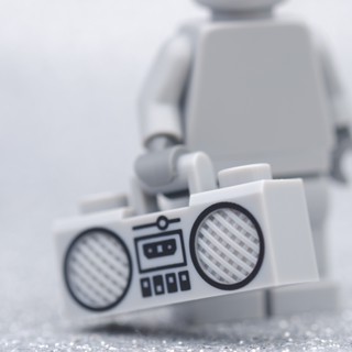 LEGO Radio Boom Box - LEGO เลโก้ มินิฟิกเกอร์ ตัวต่อ ของเล่น ACCESSORIES