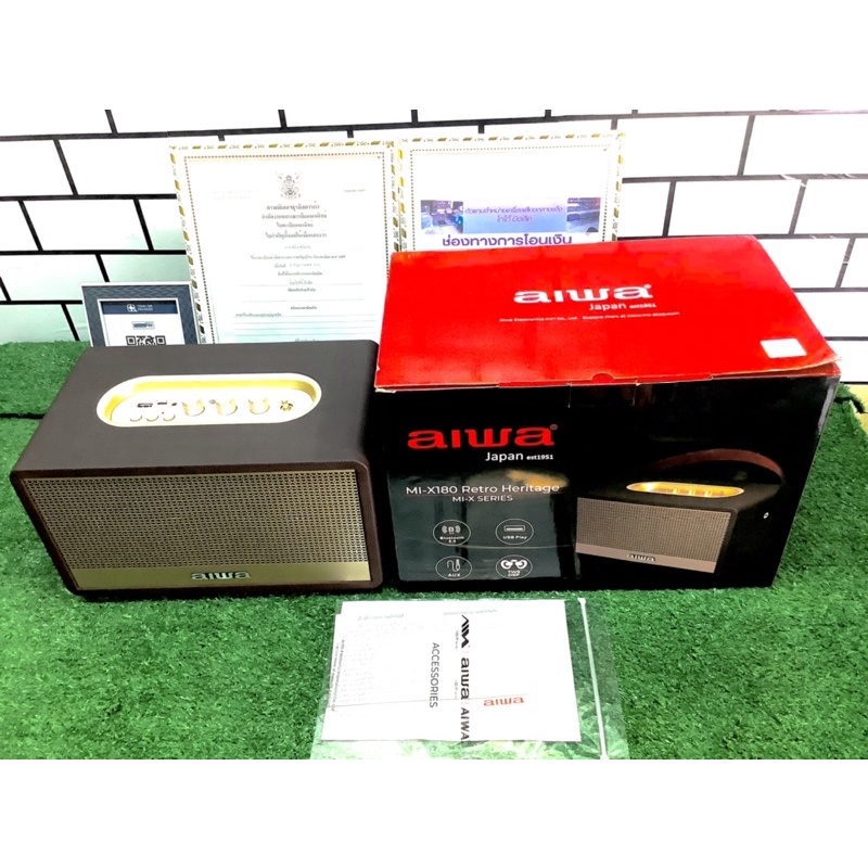 ลำโพงAIWA180ของเเท้100%