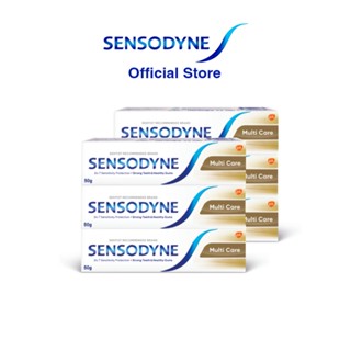 [เลือกสูตรได้] SENSODYNE TOOTHPASTE 50G X 6 24-7 CARE FOR SENSITIVE TEETH เซ็นโซดายน์ ยาสีฟัน 50 กรัม แพ็ค 6 ทำงาน 24/7 เพื่อลดการเสียวฟัน