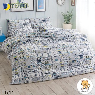 Toto ผ้านวม (ไม่รวมผ้าปูที่นอน) พิมพ์ลาย กราฟฟิก TT717 #โตโต้ ผ้าห่ม