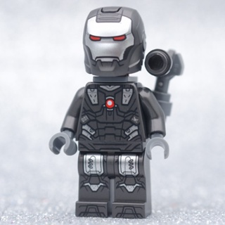 LEGO War Machine Silver Armor HERO MARVEL - LEGO เลโก้ มินิฟิกเกอร์ ตัวต่อ ของเล่น