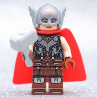 LEGO Mighty Thor HERO MARVEL - LEGO เลโก้ มินิฟิกเกอร์ ตัวต่อ ของเล่น