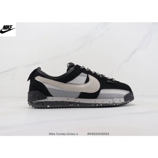 ของแท้ Nike Cortez Union x Joint Limited Nike Forrest Gump รองเท้าผ้าใบลําลอง เหมาะกับการวิ่ง ไซซ์ 36-45 หลา