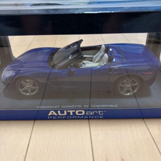 ส่งตรงจากญี่ปุ่น Auto Art / Chevrolet Corvette C Convertible / Dark Blue