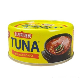 ทูน่ากระป๋องเกาหลี สูตรกิมจิ dongwon tuna with kimchi sauce 150g