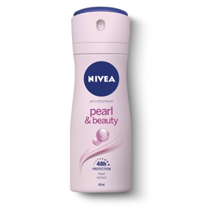 [ส่งฟรี] นีเวีย สเปรย์ ญ เพิร์ล แอนด์ บิวตี้ 60มล. NIVEA