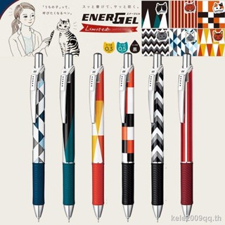 Pentel Pentel Pentel BLN75 ปากกาเจล 0.5 มม. แบบแห้งเร็ว สีดํา สไตล์ญี่ปุ่น