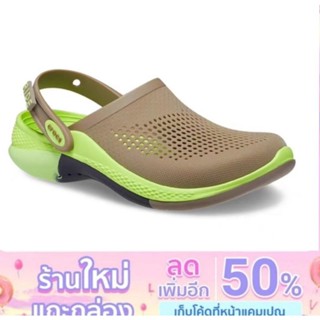 Crocs Lite Ride Clog รองเท้าแตะ แบบลำลอง มาใหม่สุดฮิต ใส่ได้ทุกเพศ มีส่วนลดราคา