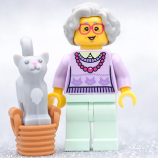 LEGO Grandma Series 11 - MINIFIGURE SERIES LEGO เลโก้ มินิฟิกเกอร์ ตัวต่อ ของเล่น