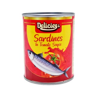 10 Cans Delicies Sardines In Tomato Sauce 320g