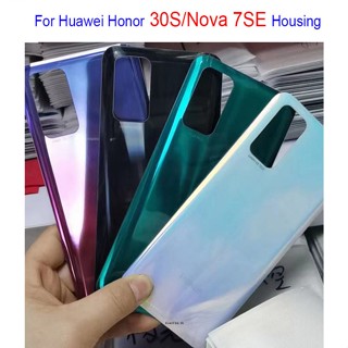 เคสแบตเตอรี่ด้านหลัง แบบกระจก สําหรับ Huawei honor 30 Nova 7 Nova 7 SE Huawei honor 30s