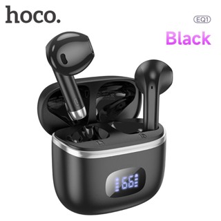 Hoco EQ1 หูฟังบลูทูธ 5.3 ไร้สาย ควบคุมแบบสัมผัส พร้อมไมโครโฟน หน้าจอ LED สําหรับเล่นกีฬา แท้100%