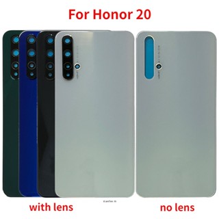 ใหม่ เคสแบตเตอรี่ด้านหลัง พร้อมเลนส์กล้อง แบบเปลี่ยน สําหรับ Huawei Honor 20