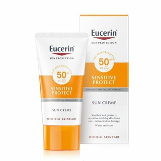 EUCERIN SUN CREAM FACE SPF50+ PA++ยูเซอริน ซัน ครีม เอสพีเอฟ 50+ ผลิตภัณฑ์กันแดดสำหรับผิวหน้า