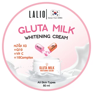 LALIO - LALIO GLUTA MILK WHITENING CREAM (80ml.) ผลิตภัณฑ์บำรุงผิวหน้า
