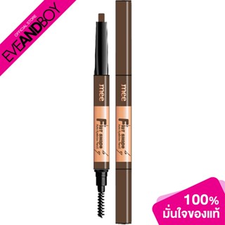 MEE - Flat Shape Auto Eyebrow Pencil S2/02 Middle Brown (0.16g.)