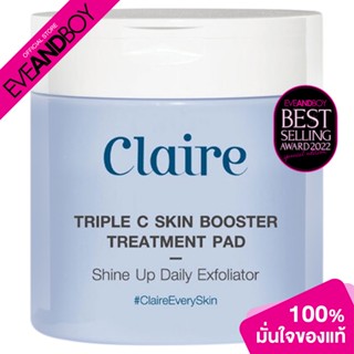 CLAIRE - Triple C Skin Booster Treatment Pad 120 ml. (60 pads)