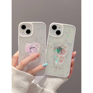 เคสโทรศัพท์มือถือ อีพ็อกซี่ ลายการ์ตูน เลเซอร์ซิมโฟนี สามมิติ สําหรับ Apple iPhone 14 13 12 11 X XR XSMAX 6 7 8 i14 i13 i12 I11