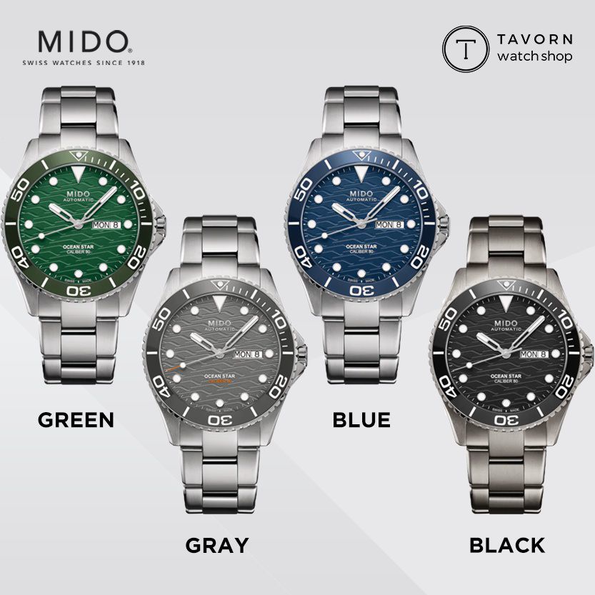 Mido Ocean Star 200 ceramic watch m042.430.11.081.00/m042.430.11.091.00/m042.430.11.041.00/m042.430.44.05 UMFW